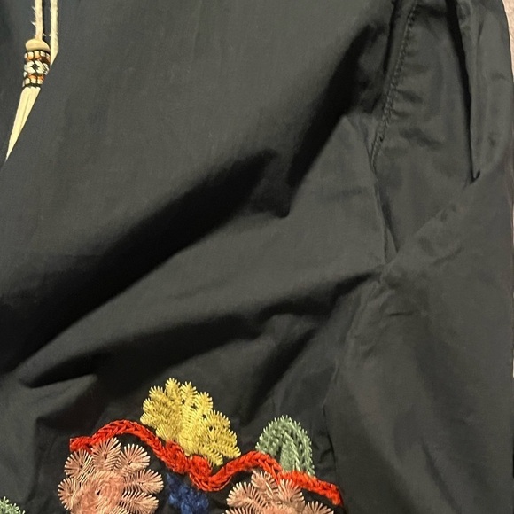 Mello Day Embroidered Sleeve Ends Top Sz Oversized XS Dress - Picture 4 of 11